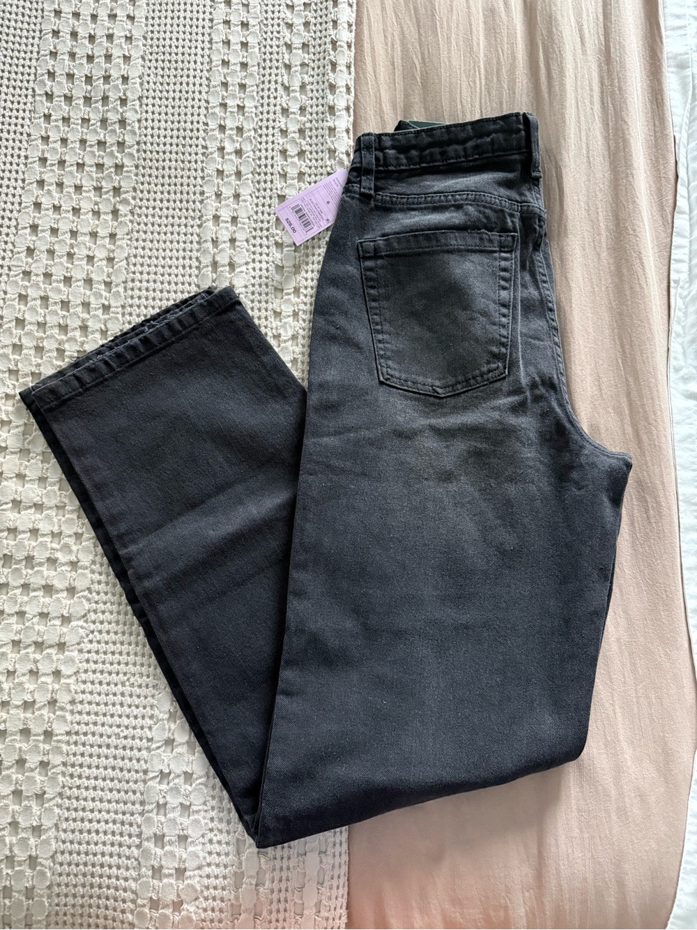 NEW wild fable Black High-Rise Straight Leg Jeans Size 6
